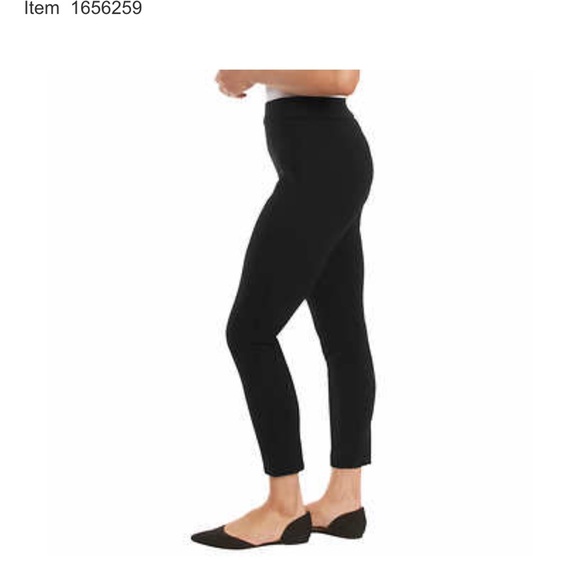 Ladies’ Plus Pull-On PONTE Pant—WINE - Picture 9 of 12